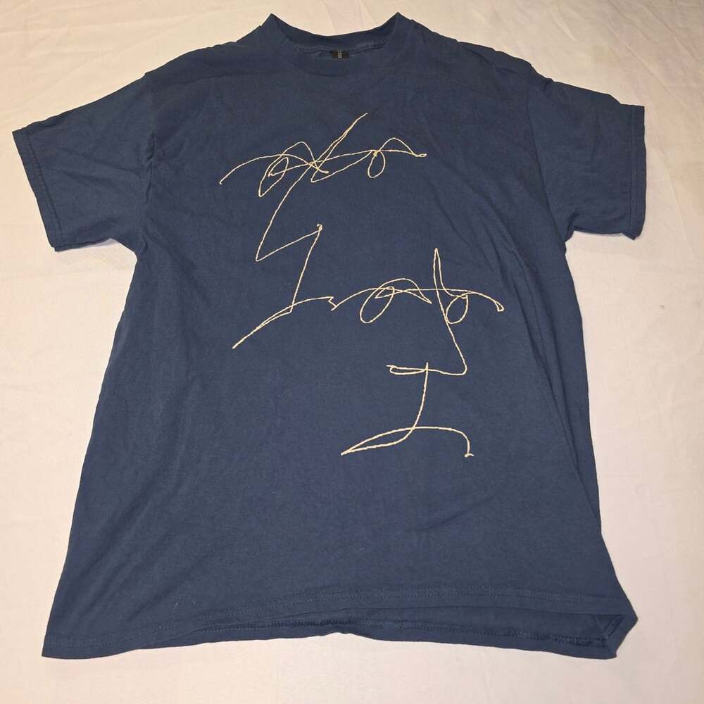 Sewerperson Tour Graphic T-Shirt Large Blue